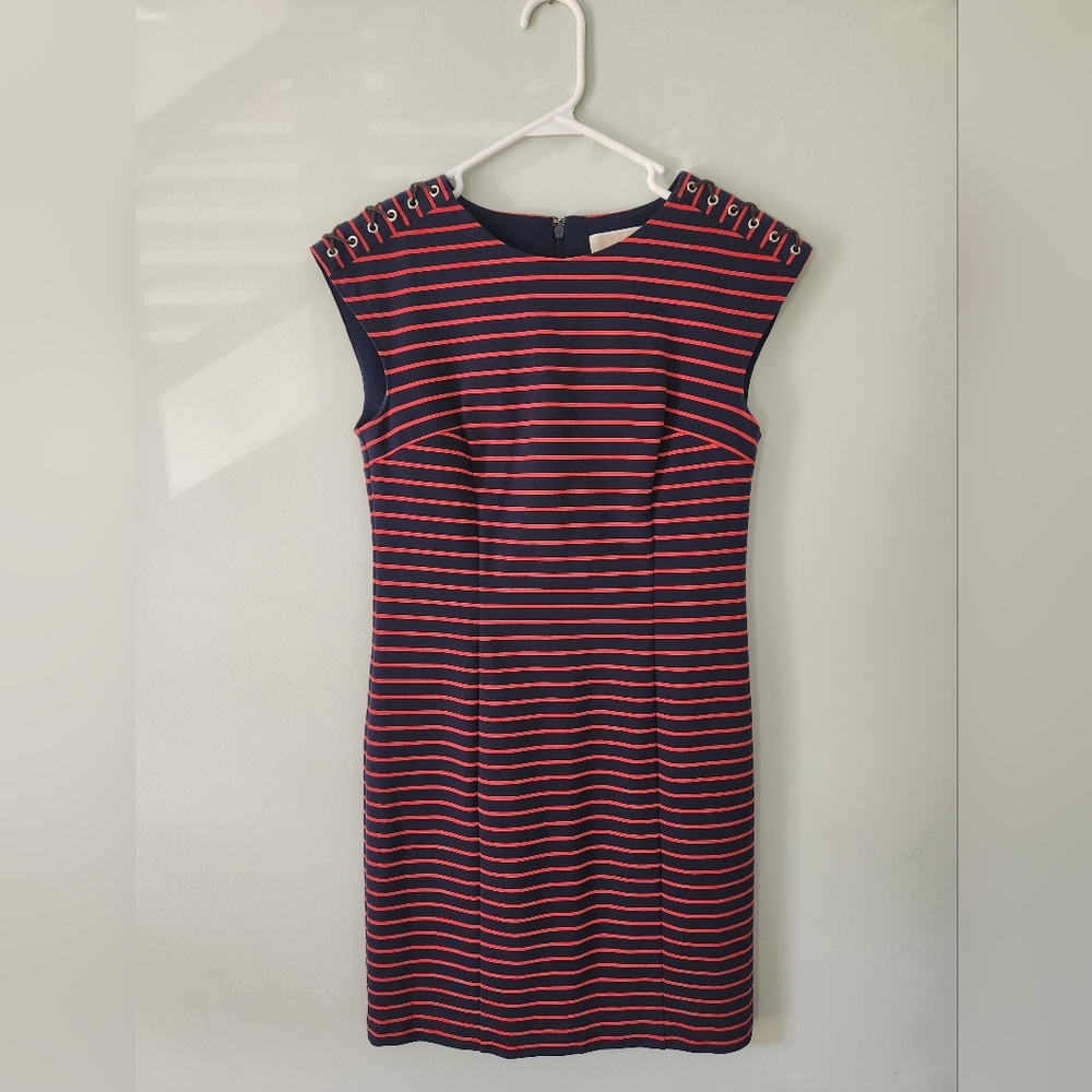 Michael Kors Navy striped Dress